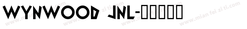 Wynwood JNL字体转换